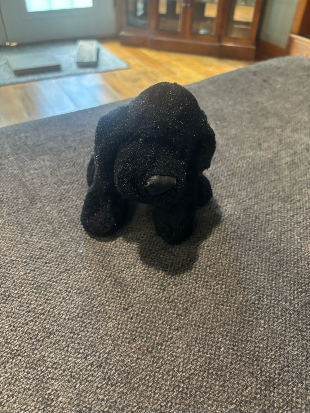 Retired GANZ Webkinz Plush Black Lab Puppy Stuffed Animal